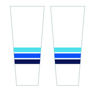 FLORIDA SURF SOCKS AWAY (WHITE)