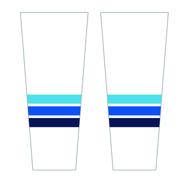 FLORIDA SURF SOCKS AWAY (WHITE)