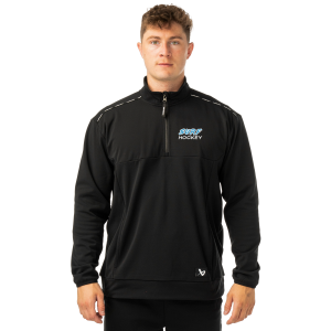 Florida Surf Bauer half zip hoodie, adult, black