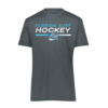 Florida Surf performance tee, hockey logo, graphite