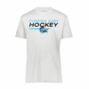 Florida Surf performance tee, hockey logo, white