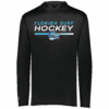 Florida Surf lightweight performance hoodie, new hockey logo, black