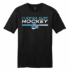 Florida Surf tee, new hockey logo, black