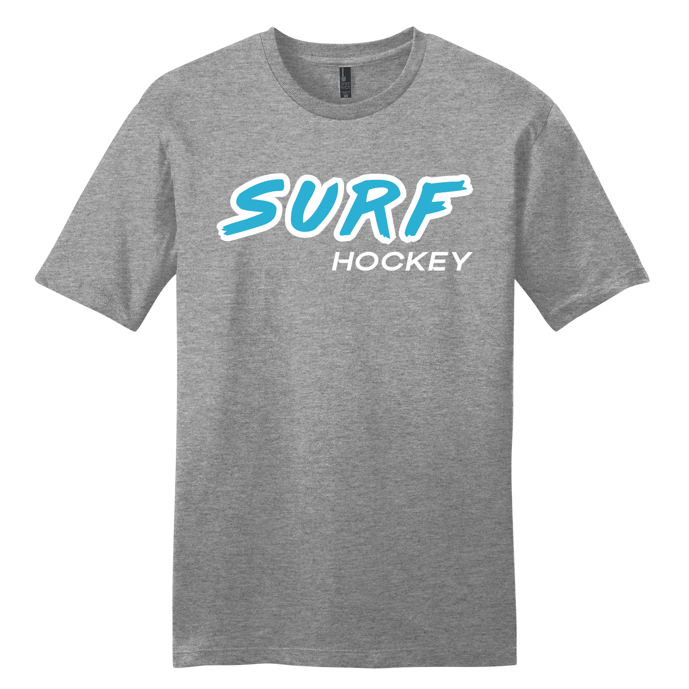 Florida Surf tee, new hockey logo 3, grey frost 2