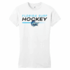 Florida Surf women's fitted tee, new hockey logo, white