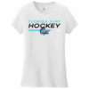 Florida Surf women's tee, new hockey logo, white