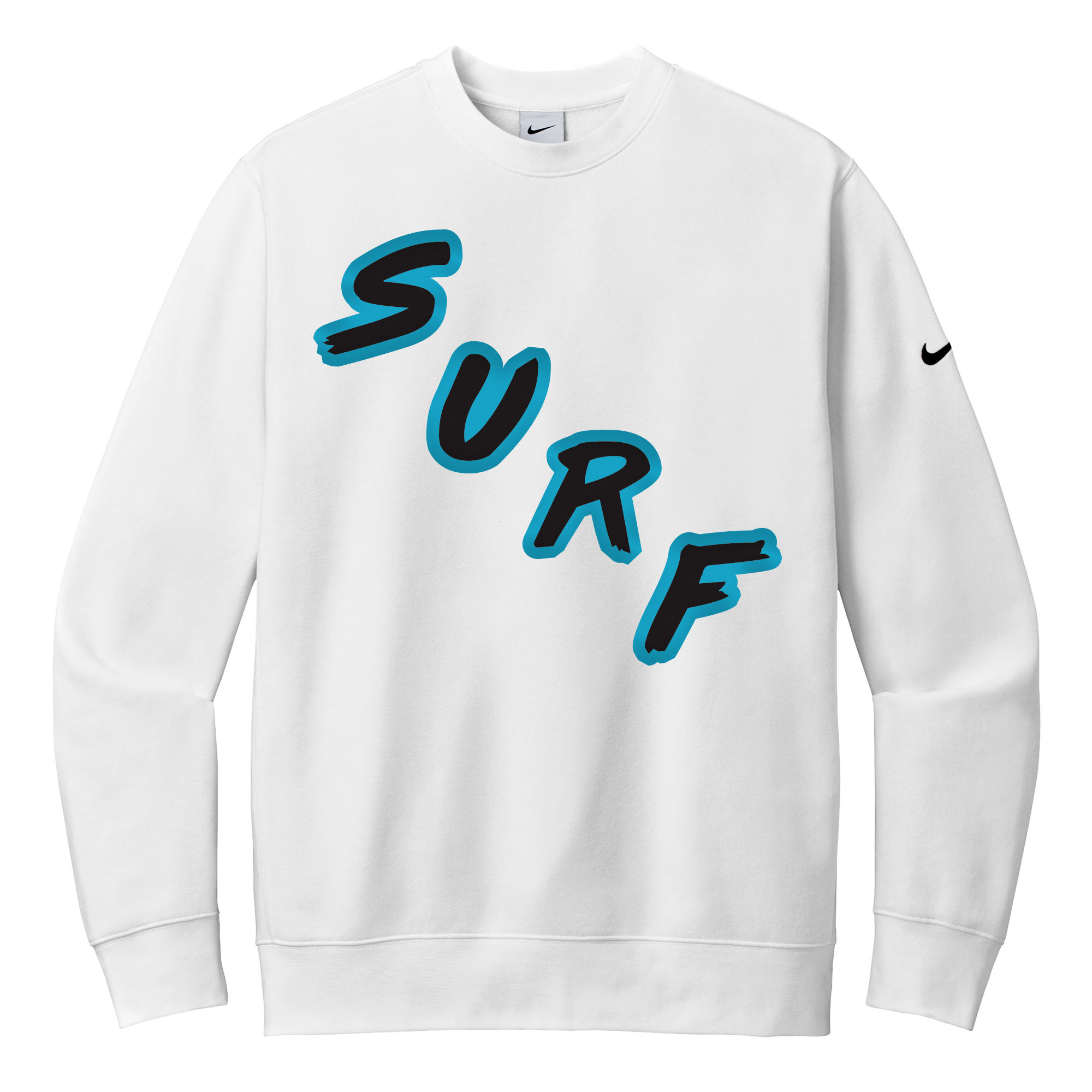 Florida Surf Nike Swoosh crew, white