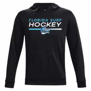 Florida Surf storm hoodie, hockey logo, black